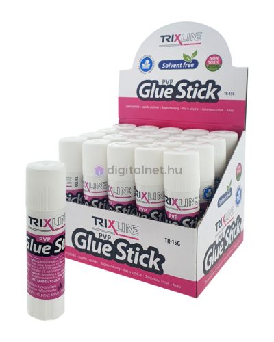 Trixline pen glue, fără solvent, 15g, lipire rapidă şi curată