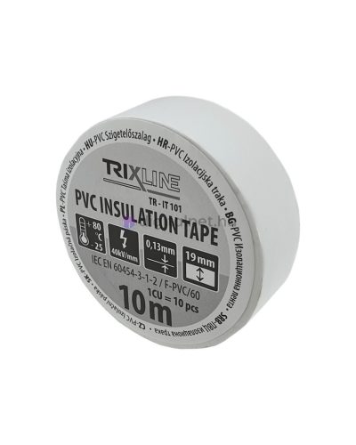 TR-IT 101 Bandă izolatoare PVC 10m- alb