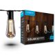 Retro Edison formă de bulb de pară LED Solar Solar Garden Decor Lampă 10pcs 4.7m