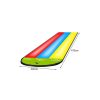 Jet de apă, 4,75 m, tobogan gonflabil cu trei piste 3d colorat