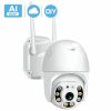 Cameră WiFi în aer liber 1080P, impermeabilă, rotativă şi supraveghere cu senzor
