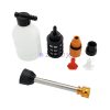 Set pulverizator şi spălător cu presiune înaltă, cu acumulator  funcţionare făr