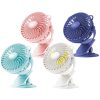 Mini ventilator de birou clip-on cu baterie