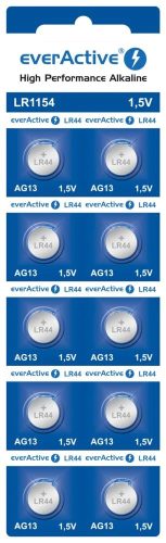 EverActive AG13 / LR44 Alkaline Button Cell B10