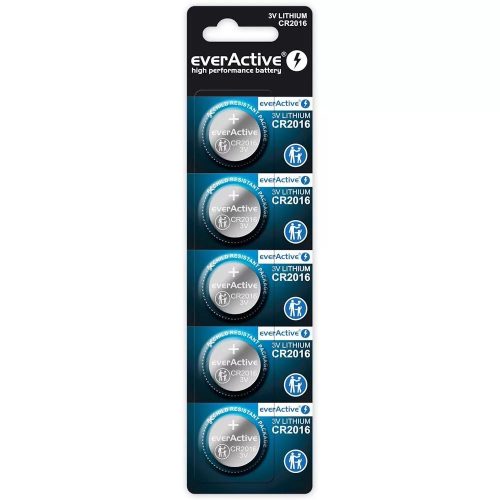 EverActive CR2016 Lithium Button cell 3V B5