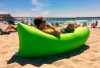 Lazy Bag - Saltea gonflabilă, saltea Pumpless! pat cu aer pentru plajă