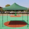 Foişor de grădină pliabil, cort de bere 3x3m - verde