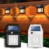 Solar Tungsten lumina de perete în aer liber Porch lumina decorare senzor de miş
