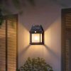 Solar Tungsten lumina de perete în aer liber Porch lumina decorare senzor de miş
