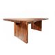 Masă de dining artizanală în stil rustic 270 x 110 cm, lemn masiv de salcâm