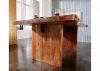 Masă de dining artizanală în stil rustic 270 x 110 cm, lemn masiv de salcâm