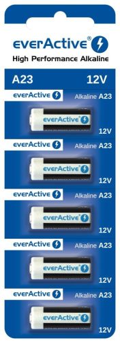 Baterie de alarmă EverActive A23 (MN21, 23A) baterie alcalină 12V B5