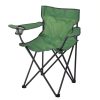 Scaun de pescuit pliabil pentru camping cu suport pentru băuturi max 100 kg - ve