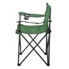 Scaun de pescuit pliabil pentru camping cu suport pentru băuturi max 100 kg - ve