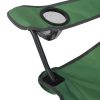 Scaun de pescuit pliabil pentru camping cu suport pentru băuturi max 100 kg - ve