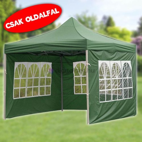 Fereastră perete lateral 3x3m pentru foişor de grădină pliabil, protecţie UV res