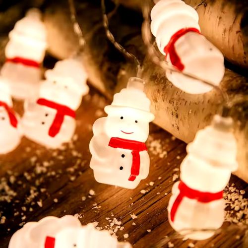 Modee Crăciun LED Festoon Plastic Elemes C1012 (10LED/1,35m/15cm) cald