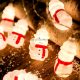 Modee Crăciun LED Festoon Plastic Elemes C1012 (10LED/1,35m/15cm) cald