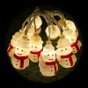 Modee Crăciun LED Festoon Plastic Elemes C1012 (10LED/1,35m/15cm) cald