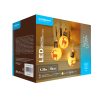 Modee Crăciun LED Festoon Plastic Elemes C1014 (10LED/1,35m/15cm) cald