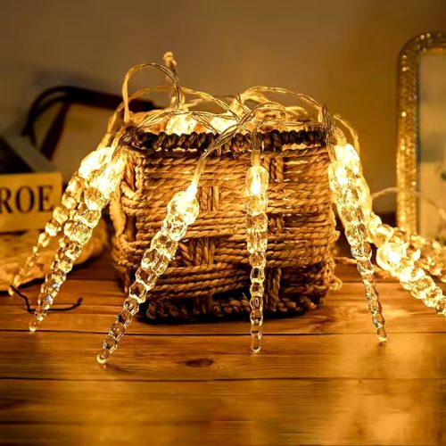 Crăciun LED Festoon plastic alb cald Elemes C2013 (20LED/2,85m/15cm)