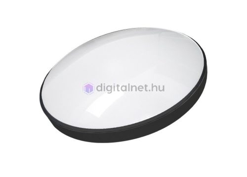 Plafonieră rotundă 18W IP44 4000K cerc cu cadru negru