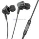 Căşti universale cu fir Hoco, conector Type-C cu microfon, negru