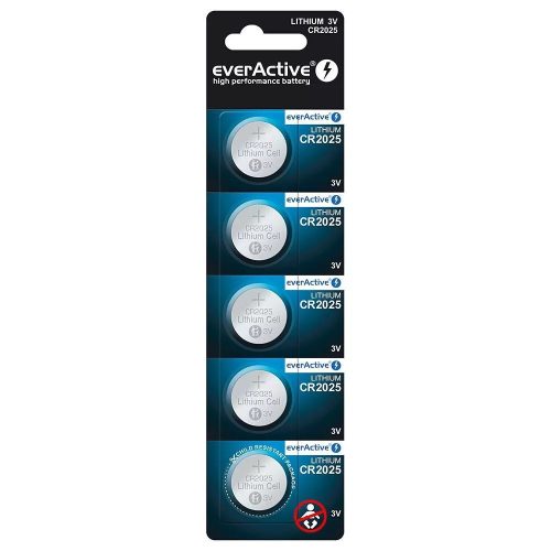 EverActive CR2025 Litiu Buton celulă 3V B5