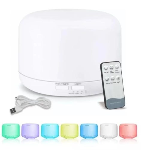 RGB vaporizator de aromaterapie, umidificator cu ultrasunete, telecomandă 300 ml
