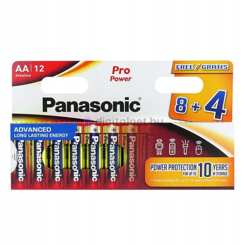 Panasonic Pro power LR06 AA Creion cu durată lungă de viaţă B8+4