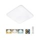 CCT reglabil 36W Plafonieră modernă 43x43 cm FLORA TR-604S LED