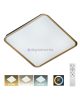 Plafonieră LED UNA 60W - 5700lm, 50x50cm, CCT reglabil (2700K-6500K)