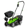 Maşină electrică de tuns iarba M3500W - Colector de iarbă 30L, 3 înălţimi de tăi