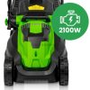 Maşină electrică de tuns iarba M3500W - Colector de iarbă 30L, 3 înălţimi de tăi