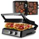 Professional Electric Contact Grill şi prăjitor de pâine - control al temperatur