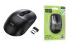 Hoco GM28 Mouse fără fir - Design ergonomic, negru-grafit