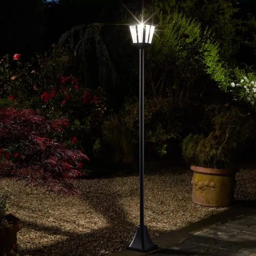 Candelabru alimentat cu energie solară senzor de lumină elegant sobă solară de g
