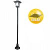 Candelabru alimentat cu energie solară senzor de lumină elegant sobă solară de g