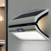 Lampă LED solară cu design modern  4,5W, 420 lm, IP44, cu senzor de mişcare