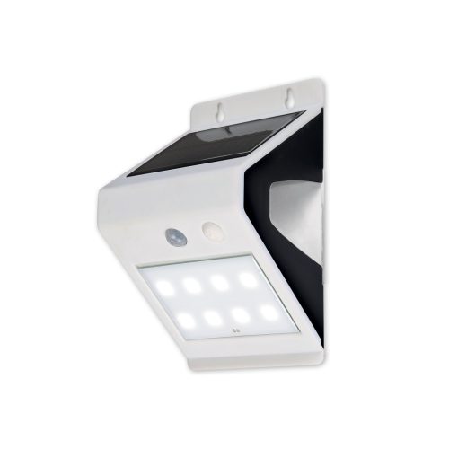 Proiector LED solar cu senzor  3W, 200 lm, IP44, lumină decorativă + principală