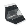 Proiector LED solar cu senzor  3W, 200 lm, IP44, lumină decorativă + principală