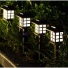 Lampa solar LED pentru gradina - corp de iluminat rezistent la apa IP65, cu senz