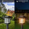Lampa solar LED pentru gradina - corp de iluminat rezistent la apa IP65, cu senz