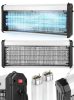 Lampa antiinsecte UV 60W  3800V, 300 m2, 3 tuburi de 20W, suspendabilă