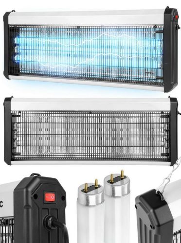 Lampa antiinsecte UV 60W  3800V, 300 m2, 3 tuburi de 20W, suspendabilă