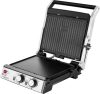 Grătar electric şi aparat de gofre 2000W 4 moduri de gătire, antiaderent,