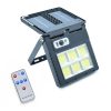 Reflector LED solar cu senzor de mişcare şi telecomandă panou dual, 3 moduri de