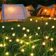 Lampă solară de grădină 10 LED-uri cu globuri decorative, lumină caldă, senzor c