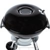 Grătar de grădină cu cărbune GrillMaster cu capac model mobil, pe roţi, cu raf