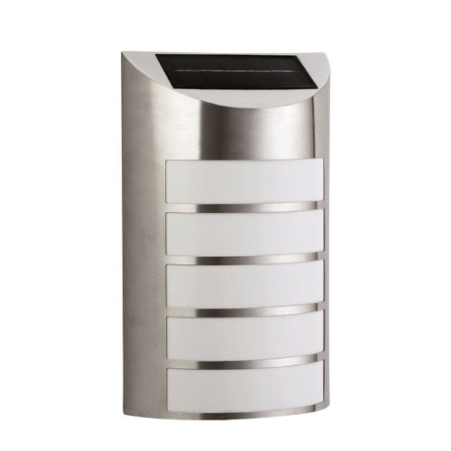 Lampă LED solară de perete pentru exterior, cu lumină rece, acumulator reîncărca